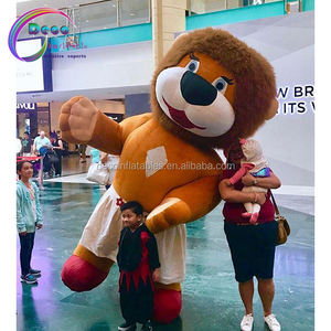 Felice festa evento gonfiabile del fumetto della mascotte del <span class=keywords><strong>leone</strong></span> del vestito del partito di halloween parade - Product Image 1