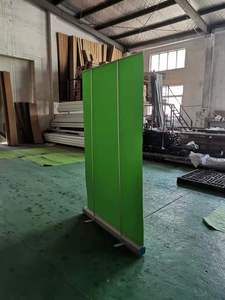 Bannière enroulable légère de 110*190cm avec <span class=keywords><strong>écran</strong></span> vert et supports en aluminium en polyester durable - Product Image 5