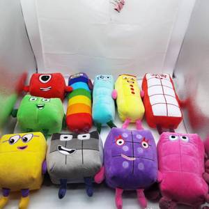 Hot verkopende Numberblocks knuffels set 1-10, educatieve zachte knuffels voor kinderen, cartoon Number Blocks knuffels cadeaus - Product Image 2