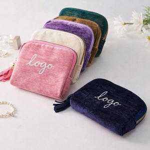 Porte-clés personnalisé brodé pour étui à bijoux de voyage, avec logo sur mesure, cadeau promotionnel pour clients d'entreprise - Product Image 3