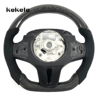 Pour BMW Série 3 4 5 X3 X4 X5 X6 G20 G30 M340i M2 M3 M4 G87 G80 G82, volant LED en fibre de carbone avec palettes de changement de vitesse, 2015-2023