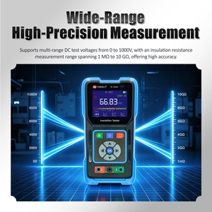 IR-1000H Professional Insulation <strong>Resistance</strong> Meter Megohmmeter Shaker DC1000V HighVoltage IR, PI, DAR, VR - Product Image 3
