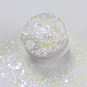 Paillettes Iridescentes Blanches en Forme de Perles, Tailles Mixtes, pour Nail Art, Cheveux, Résine Époxy, Gobelets, Slime et <span class=keywords><strong>Peinture</strong></span> - Product Image 6
