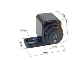 Accessoires pour motos, interrupteur de moto, interrupteur étanche à trois positions, interrupteur d'alimentation pour phare (feux de route/courtois) - Product Image 2