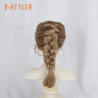 FStyler Français Tresses Poupée Perruques Synthétique Mohair BJD Cheveux 1/6 1/4 1/3 Personnaliser Usine Perruque Poupées Accessoires