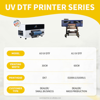 Imprimante UV DTF automatique 3ALPS A1 60 cm pour autocollants, étiquettes, impression personnalisée de films de transfert AB