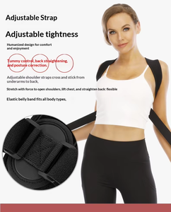 <span class=keywords><strong>Ceinture</strong></span> Correctrice de Posture Unisexe 2026 <span class=keywords><strong>pour</strong></span> Adultes – Soutien Dorsal Réglable <span class=keywords><strong>pour</strong></span> Soulager la Douleur et Améliorer Votre Posture Debout et Assise - Product Image 4
