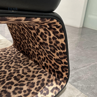 Chaise longue à fermeture éclair métallique Confort contemporain avec style industriel Chaise canapé simple de luxe pour salon