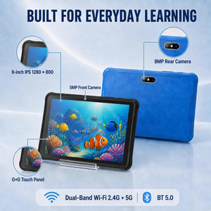 Tableta Android OEM <span class=keywords><strong>de</strong></span> 8 Pulgadas para Niños, Android 16 GMS, 8GB 128GB, WiFi <span class=keywords><strong>de</strong></span> Doble Banda, Tableta para Niños, Tablette Pour Enfants - Product Image 3