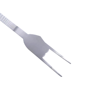 Outils de barbecue <span class=keywords><strong>ustensiles</strong></span> de cuisine en acier inoxydable fourchette à barbecue et pelle avec manche en bois - Product Image 5