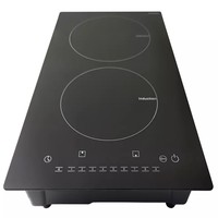 Appareil de cuisine télécommande cinq céramique infrarouge 2 brûleurs table de cuisson autocuiseur à Induction