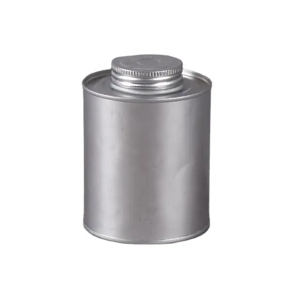 32oz round cpvc adhesive tin can, 1L/ 1000ml glue metal can with brush