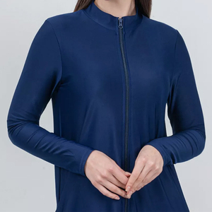 高端面料定制穆斯林泳装长裙泳衣女性布基尼泳装穆斯林 - Product Image 4