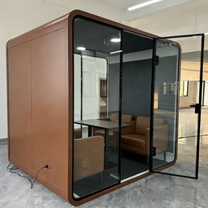 Cabina Telefónica Insonorizada Móvil Privada Extraíble 2026 con Sistema de Ventilación, Cabina Telefónica para Oficina - Product Image 3