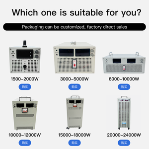 แหล่งจ่ายไฟแบบปรับค่าได้ 1500W-2000W แหล่งจ่ายไฟสำหรับชาร์จแบตเตอรี่แบบควบคุม แหล่งจ่ายไฟแรงดันสูง แหล่งจ่ายไฟแบบปรับค่าได้ - Product Image 4