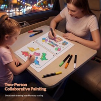 Nouvelle Tableau de Dessin Lumineux pour Enfants à Double Face en Acrylique avec Contrôle par Application, Effets d'Animation LED et Batterie Haute Capacité
