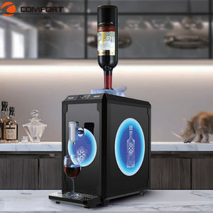 Mini portable bouteille unique vin liqueur refroidisseur événement nouveau Design personnalisé LED Logo carré en <span class=keywords><strong>plastique</strong></span> boisson refroidissement Machine pour - Product Image 4