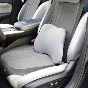 2合1舒适记忆泡沫汽车头枕枕头 & 靠背垫缓解背部疼痛长时间坐着支撑头靠垫 - Product Image 2