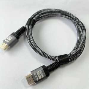 HD 8K 60hz 4K 120Hz 2.1 Plaqué Or Câble <span class=keywords><strong>HDMI</strong></span> vers HMDI Fil Vidéo <span class=keywords><strong>HDMI</strong></span> Kabel 3D Cavo 1M <span class=keywords><strong>2M</strong></span> 3M 2.1 Câble <span class=keywords><strong>HDMI</strong></span> - Product Image 2