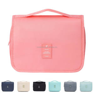 Organisateur de trousse de toilette de voyage à suspendre avec logo personnalisé étuis à cosmétiques de maquillage trousse de toilette de salle de bain étanche à usage quotidien - Product Image 3