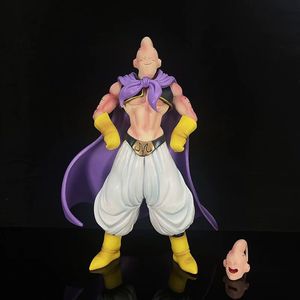 Figura de Acción de Anime DBZ GK Shadow Magic Man Buu, Postura de Pie con Brazos en Posición de Akimbo, Modelo de Anime de Doble Cabeza, Adorno, Muñeco de Colección - Product Image 3