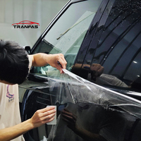 Film de protection de peinture (PPF) transparent en TPU Tranfas 8,5 mil 1,53 x 15 m pour voiture, résistant aux rayures, anti-taches, anti-UV, auto-réparateur