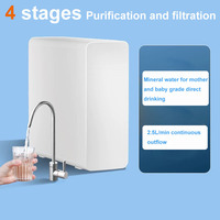 Système de filtration d'eau sous l'évier à grande capacité avec membrane d'ultrafiltration de 0,01 micron