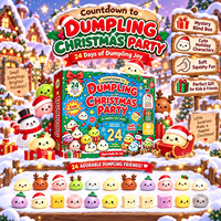 Calendrier de l'Avent de Noël 24 Jours 2026 – Boîte Mystère Surprise – Coffret Cadeau Compte à Rebours – Idéal pour les Fêtes et comme Remplissage de Chaussette de Noël – Packs de Cadeaux