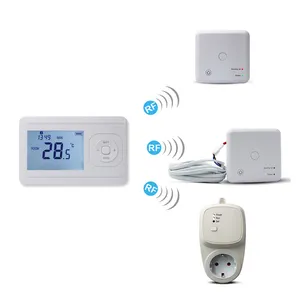 Wall-mounted Wired Weekly Programmable Smart Room Thermostat For Gas Boiler Hot Water Heater Warm Floor