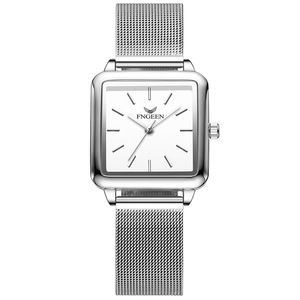 Montre à quartz pour femmes en acier inoxydable de haute qualité, étanche, élégante, luxueuse, pour le quotidien - Product Image 1
