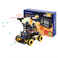 ACEBOTT ESP32 Smart Robot Car Kit d'évitement automatique d'obstacles pour le codage de bricolage avec pour Arduino IDE STEM Toys Robotics Kit
