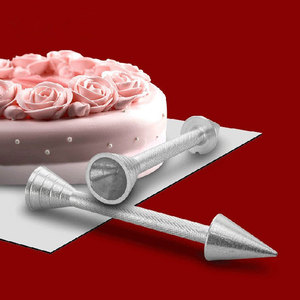 Ugello per <span class=keywords><strong>pasticceria</strong></span> crema per glassa fiori strumenti per fare ugello per tubazioni supporto per cono di cottura bastoncini di <span class=keywords><strong>rosa</strong></span> decorazione per torte in lega di alluminio - Product Image 3