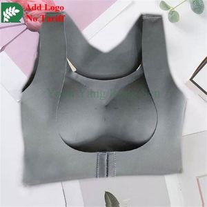 ชุดชั้นในผู้หญิงแบบ<span class=keywords><strong>2</strong></span> in 1ชิ้นเสริมบราดันทรงที่รัดกระชับไร้ลวดด้านหลัง - Product Image 4