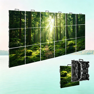 Plug and <b>Play</b> Full Color LED Display Indoor Outdoor IP65 Waterproof High Refresh Rate Sunlight Readable Modular Die Casting - Product Image 5