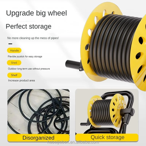 Système de nettoyage haute pression mobile 3000W, tête de pompe en laiton, machine de lavage pour camions et voitures de grande taille - Product Image 5