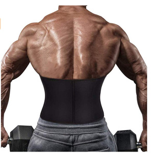 Graisse brûlant sueur ceinture taille <span class=keywords><strong>dos</strong></span> soutien ceinture néoprène Fitness entraînement trois rangées boucle ceinture en plastique - Product Image 2