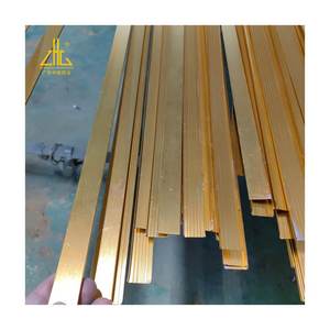 6082 <strong>U</strong> <strong>Section</strong> Aluminum Profile for Window <strong>Frames</strong>, Electrophoresis and Polished Surface, Available in Custom Bending - Product Image 5