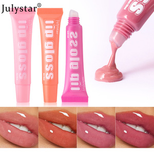 Julystar – Coffret de 8 gloss nourrissants transparents longue durée, saveur fruitée, format voyage, maquillage pour les lèvres, vente en gros - Product Image 2