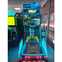 Machine de jeu de course - Grande salle de jeux vidéo, divertissement, fonctionnement à pièces, bois et acrylique, 110/220V, garantie de 12 mois