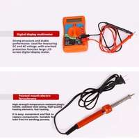 Kit d'Outils Professionnel pour Électricien 35 Pièces avec Multimètre et Outils Électriques Essentiels