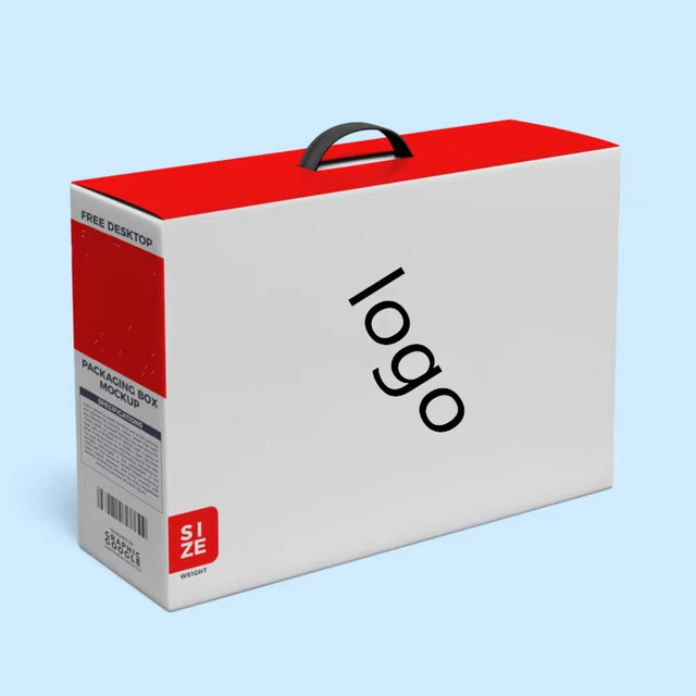 Box With Logo Customized Printing Paper Carton Customized Printing Paper Carton Empty Computer Laptop Notebook Packaging Box