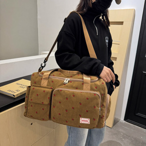 Bolsa de Viaje Portátil Impermeable de Material PU, Linda y Moderna, con Compartimento Separado para Zapatos, Diseño para Maternidad y Hospital, de Capacidad Media - Product Image 5