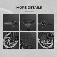 Trottinette électrique pliable Samebike sans balais, deux roues, petite batterie au lithium, numérique intelligente, 120 kg, 250 W