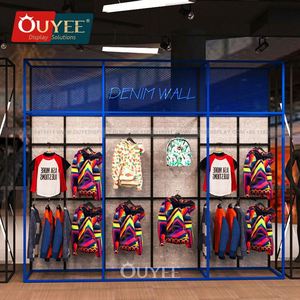 Tienda de deportes Decoración Tienda de telas Diseño de interiores Estantes de exhibición Tienda de ropa Muebles para Boutique - Product Image 3