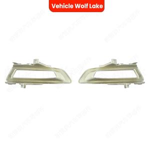 Land Rover Discovery Sport 2015-2018 - Bezzes de phares antibrouillard argentés - Couvre-pare-chocs avant - Matériau ABS - Fixation par vis - Product Image 4