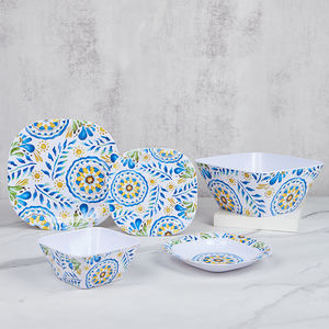 Service de <span class=keywords><strong>plage</strong></span> personnalisé en mélamine, vaisselle bon marché - Product Image 3