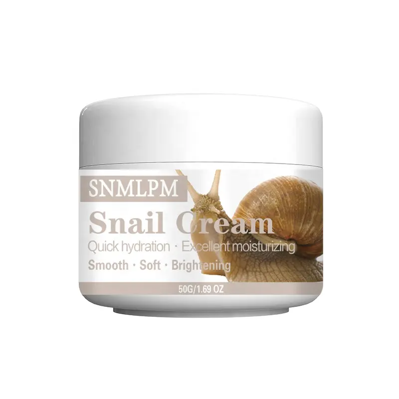 SNMLPM Wholesale Snail Mucin Moisturizer Cream Daily Repair Face Gel Cream for Dry Sensitive Skin, Not Tested on Animals