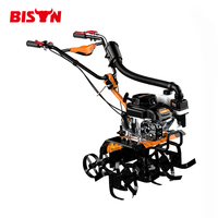 BISON (CHINE) Petite machine à labourer, cultivateur à moteur essence 3,1 kW, mini motoculteur autopropulsé, cultivateur rotatif
