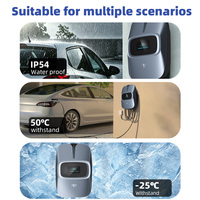 Cargador para Vehículos Eléctricos GDON de 11 kW, Tipo 2, Estación de Carga de Nivel 2, 16 Amperios CA, EVSE para Uso Público y Doméstico