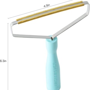 Râteau à <span class=keywords><strong>poils</strong></span> pour chiens et chats, multi-tissus, pour les bords des tapis, par Fur Remover, pour canapé, tour pour <span class=keywords><strong>animaux</strong></span>, tapis, tapis pour chats, outil de nettoyage pour les <span class=keywords><strong>poils</strong></span> d'<span class=keywords><strong>animaux</strong></span> - Product Image 1